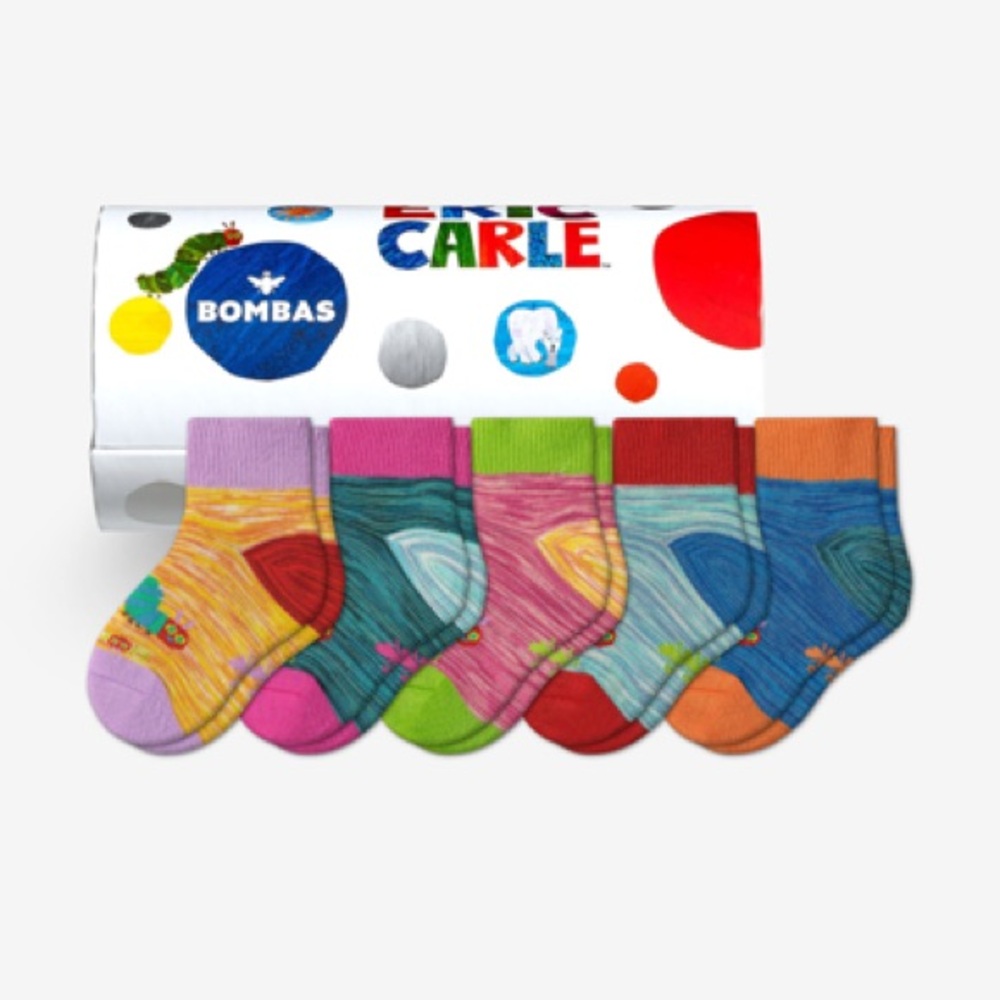Bombas Eric Carle Colorful Socks Set